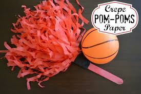 Browse through the greatest selection of accessories for knitting and crochet. Diy Crepe Paper Pom Poms Perfect For Game Day Hello Splendid
