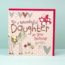 Choose the perfect birthday card for your family and friends among 1500 different designs. Greeting Card Daughter Birthday Card Molly Mae