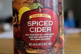 Boardless bingo by trader joe's list what's in my bag? Trader Joe S Spiced Apple Cider Club Trader Joe S