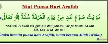 Puasa sunnah arafah jatuh pada tanggal 9 dzulhijjah, yaitu hari ketika jamaah haji sedang melaksanakan wuquf di arafah. Pencinta Ilmu Niat Puasa Sunat Arafah Facebook