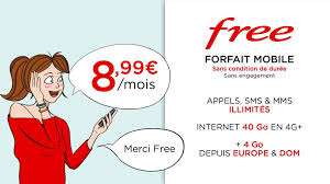 Free mobile est un opérateur de télécommunications français filiale du groupe iliad. Promo Free Mobile Un Forfait 40 Go A 8 99 Mois A Vie Kulturegeek