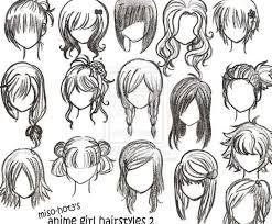 Messy hairstyles anime ea7d1311d70a734899946d6bec3ec407 anime hairstyles manga drawing images whats the best hair do to develop workout routines look nice? How To Draw Female Girl S Anime Hairstyles Anime Manga
