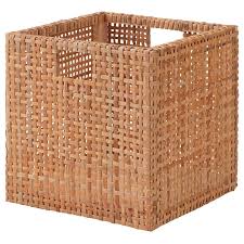 Ikea Haderittan Basket A Good Size For Everything From Hobby Items To Media Accessories Fits Eket Cabinet 13 Deep And Eket Wicker Baskets Storage Ikea