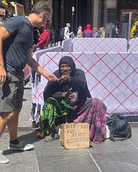 It's important to help someone in need. #charity #doinggood