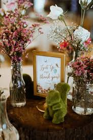 As guests entered the party, they were welcomes with a wooden one filled with pink and gold balloons. Kara S Party Ideas Enchanted Woodland Forest Birthday Party Kara S Party Ideas
