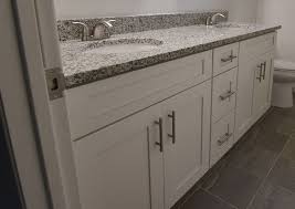 Terillian Cabinets Orlando Kitchen Cabinets And Bath Vanities Luna Pearl Granite White Bathroom Cabinets Quality Kitchen Cabinets