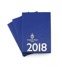 St Catherine S School 2018 Diary With Blind Deboss And Gold Foil St Catherine S School Deboss St Catherine