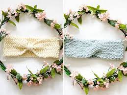 Are the little ones growing up? Simple Knitted Baby Headbands Free Patterns
