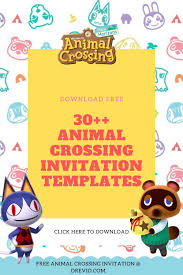 Design your own invitations directly in your browser. Free 32 Animal Crossing New Horizons Invitation Templates Download Hundreds Free Printable Birthday Invitation Templates