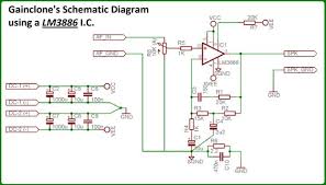 Diy Hifi Gainclone Power Amplifier 2x68w Class Ab A Lm3886 Power Amplifiers Hifi Amplifier