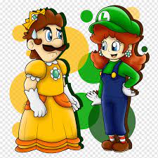 Princess Daisy Luigi's Mansion Princess Peach Mario, luigi, mammal,  vertebrate, cartoon png | PNGWing