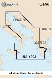Alt om em håndbold 2020 kvinder. C Map Discover Adria U Ionisches Meer Inkl Kroatien Em Y203