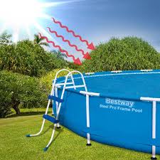 Pour Bache Solaire Bestway O Flottante Fast Set 417cm Piscine 34l5arj