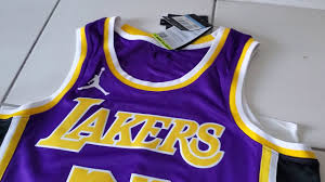 Which teams do you think had the best ones? Opening La Lakers Purple Lebron James 23 2020 2021 Jordan Brand Jersey Youtube