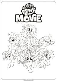 Mlp My Little Pony The Movie Coloring Pages In 2020 My Little Pony Coloring My Little Pony Craft Coloring Pages