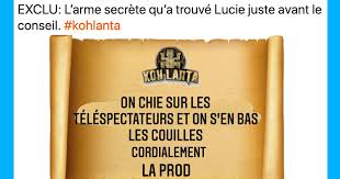 Le 26 février, la jeune femme en question a révélé à. Koh Lanta Les Armes Secretes Les Meilleures Reactions A L Episode 9 40 Tweets