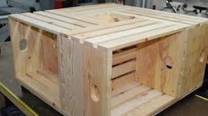 I love the way this table looks! How To Make A Crate Coffee Table Woodlogger Com Youtube