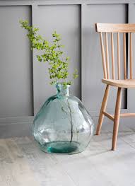 Wells Bubble Vase Wide Large Glass Vase Vases Decor Recycled Glass