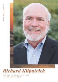 Congratulations to Richard Kilpatrick