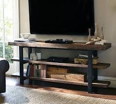 Image Result For Furniture To Place Under Wall Mounted Tv Reclaimed Wood Media Console Wood Media Console Tv Stand Wood