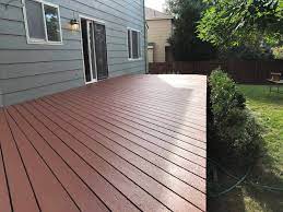 If you have a varnished or painted wood deck and want a stained wood deck, you must first strip the paint or varnish off the deck surface using a chemical stripper. How To Repaint A Deck Without Stripping Eco Paint Inc