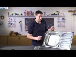 Rrp £18.00 (65) expert pick. Kitchen Sink Drainer Stainless Steel 1 Bowl 760 X 430mm Screwfix Youtube