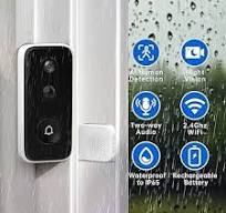 JAIOTlink 2K Dual Lens Video Doorbell Camera Wireless With Chime, Package  Protection, 64GB SD Card, Voice Changer, 2-Way Audio, Night Vision, ...