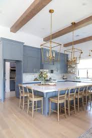 Here are my favorite gray paint colors for cabinets! 15 Blue Kitchen Islands Their Paint Colors Chrissy Marie Blog