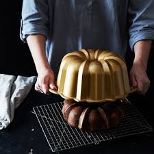 Of the cake refers to the holiday fir tin i bake it in; Nordic Ware Anniversary Bundt Pan On Food52