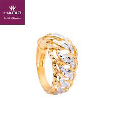 Bikin gelang dari tali sepatu. Habib Alyss White And Yellow Gold Ring 916 Gold 4 75g Shopee Malaysia