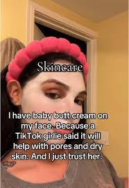Baby bottom paste 😆 #skincareroutine #nightroutine #selfcaretiktok  #selfcare #momroutine