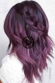 amethyst dunkel lila gezopft haar lila balayage dunkel lila haar ist ganz fett und das ist ein tatsache aber wenn zum vergleichen du