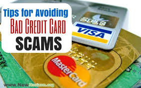 Fill in the application form. Tips For Avoiding Popular Bad Credit Credit Card Scams