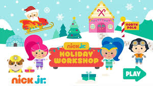 Play The Free Nick Jr Holiday Workshop Game W Paw Patrol More Favo Preschool Kids Games Fun Games For Kids Game Happy