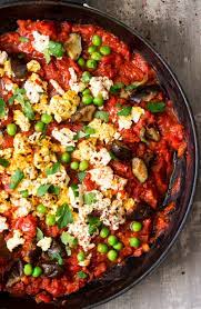 Frugal vegan shakshuka using tempeh or seitan. Vegan Shakshuka Lazy Cat Kitchen