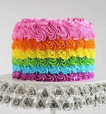Christmas cakes christmas birthday cake christmas cake topper christmas cake decorations christmas sweets christmas baking holiday cakes father christmas christmas christmas. Rainbow Birthday Cake I Am Baker