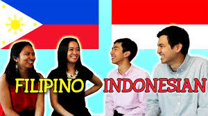The philippines, officially the republic of the philippines (filipino: Language Challenge Filipino Vs Indonesian Youtube