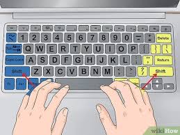 Having your hands in the middle row on the keyboard (pointer fingers on the bumpy keys), left hand f, d, s, a the computer screen that your eyes need to stay on when you type. How To Type Extremely Fast On A Keyboard With Pictures Wikihow