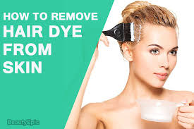 Basically any where also if you don't want to go to a hairdresser, you can actually use dye on dye to rinse out the original dye in your hair. How To Remove Hair Dye From Skin At Home