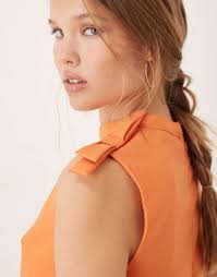 SISTER JANE Bow Detail Top