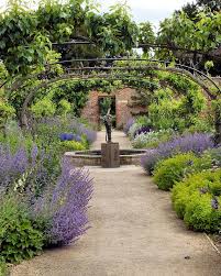 The Victorian Walled Garden At Beningbrough Hall With The Pear Alley As Its Centrepiece Garden Wall Small Gardens Small Garden
