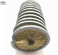 Rotary Coil Brush Industrial Plating Copper Wire Steel Wire Inside Disk  Spiral Coil Brushes