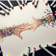 Tried to use more colors and shades that i havent tried before im starting on some custom doodle af1 so im excited for that tis was a drawing inspired by @vexx ! Doodle Art Vexx Cute Novocom Top