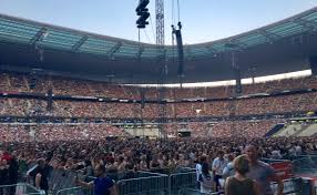 Stade de france has one of the biggest stages in europe; Watch Bruno Mars Fires In Stade De France Photos Videos Wit Fm
