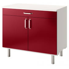 Livraison à domicile ou en retrait magasin ! Meuble Bas Cuisine 100 Cm 2 Portes Couleur Bordeaux Brillant Au Meilleur Prix Francemobilia