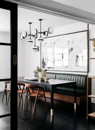 67 Trendy Leather Banquette Seating Dining Room Contemporary Dining Room Design Contemporary Dining Room