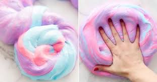 Recette De Slime Gonflee Aux Couleurs De Licorne Recette De Slime Slime Slime Facile