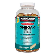Protects arteries from damage (promotes thinner blood) 2. Kirkland Signature Super Concentrate Omega 3 Fish Oil 330 Softgels Costco