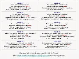 Indoor Birthday Scavenger Hunt Riddles Katrena S Free Indoor Scavenger Hunt This Scavenger Hunt Is Full Of Possibilities For Learnin Scavenger Hunt Riddles Scavenger Hunt Clues Treasure Hunt Riddles