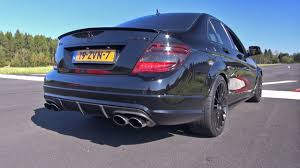 Mercedes C63 Amg W Ipe Exhaust Loudest C63 Ever Youtube